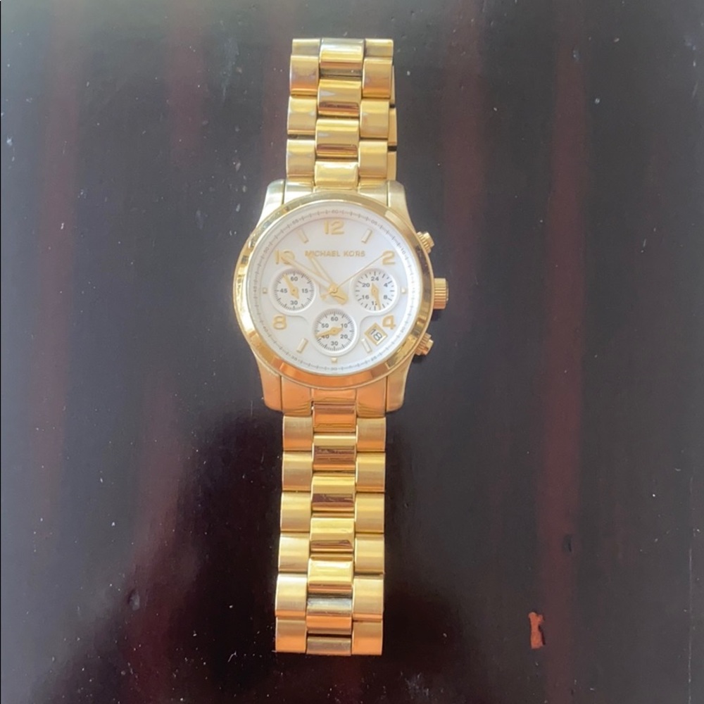 Gold Michael Kors Watch